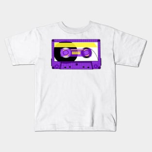 Nonbinary Flag Cassette Kids T-Shirt